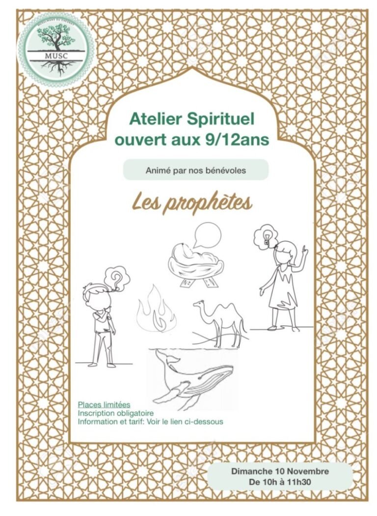 Atelier Spirituel 9/12 ans du 10.11.2024