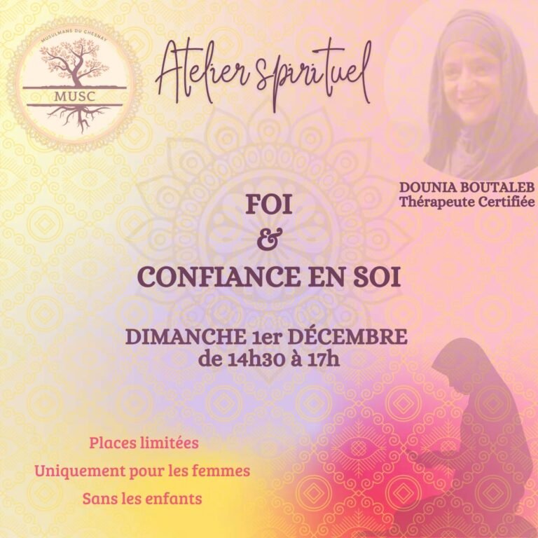 Atelier spirituel entre femmes du 01.12.2024