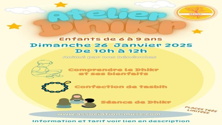 Atelier Dikhr pour enfants de 6 à 9 ans du 26.01.2025