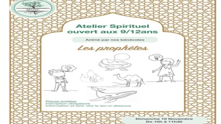 Atelier Spirituel 9/12 ans du 10.11.2024
