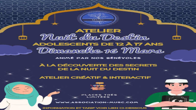 Atelier Nuit du Destin pour Adolescents du 16.03.2025